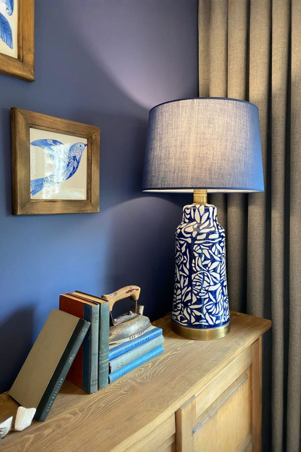 Haru Concept-Hein Mavi Abajur-Abajur-3-Milagron.com