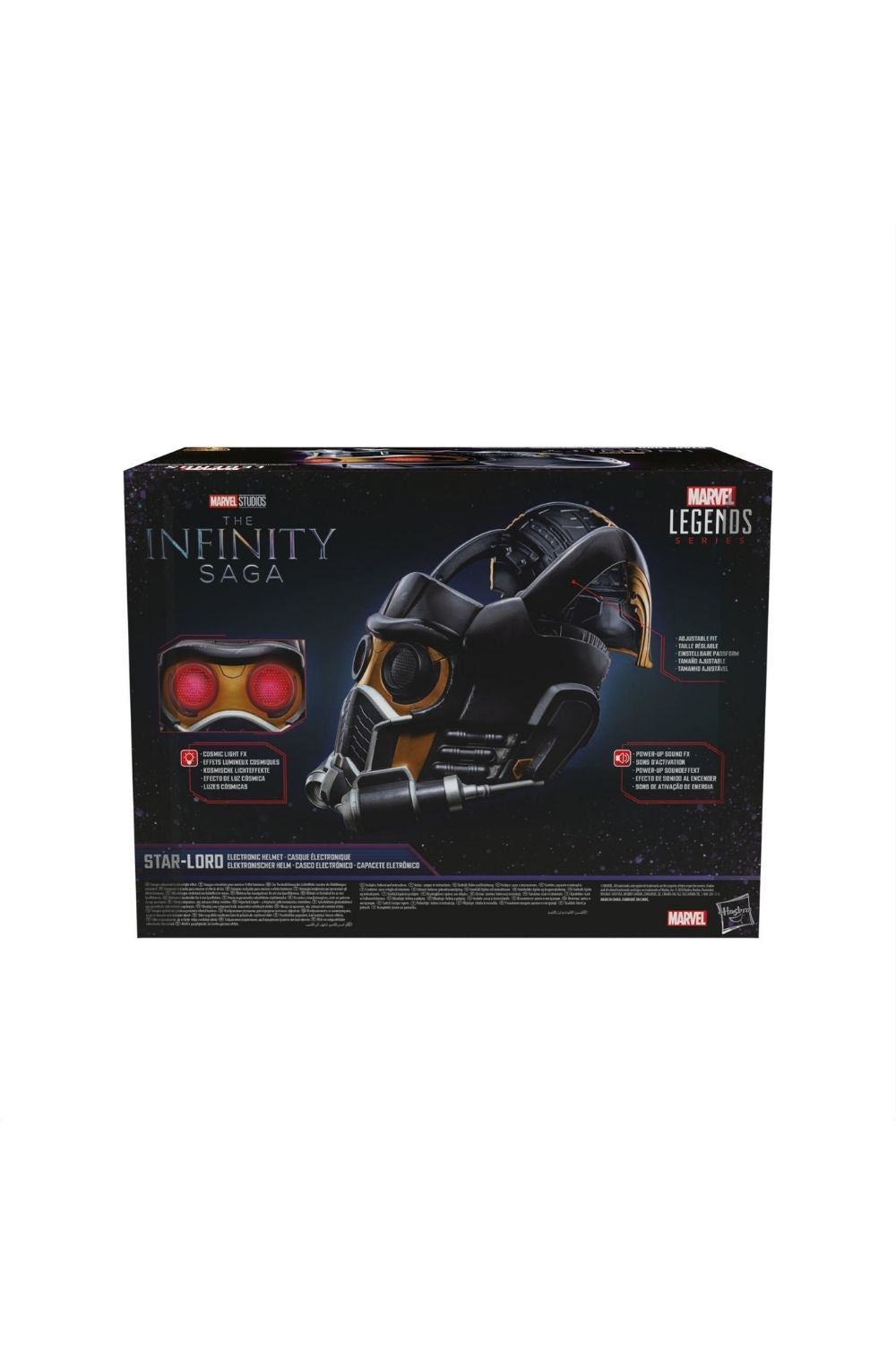 Hasbro-Guardians of the Galaxy - Marvel Legends Star-Lord Premium Electronic Helmet - Işık ve Ses Efektli Kask-Role-Play-3-Milagron.com