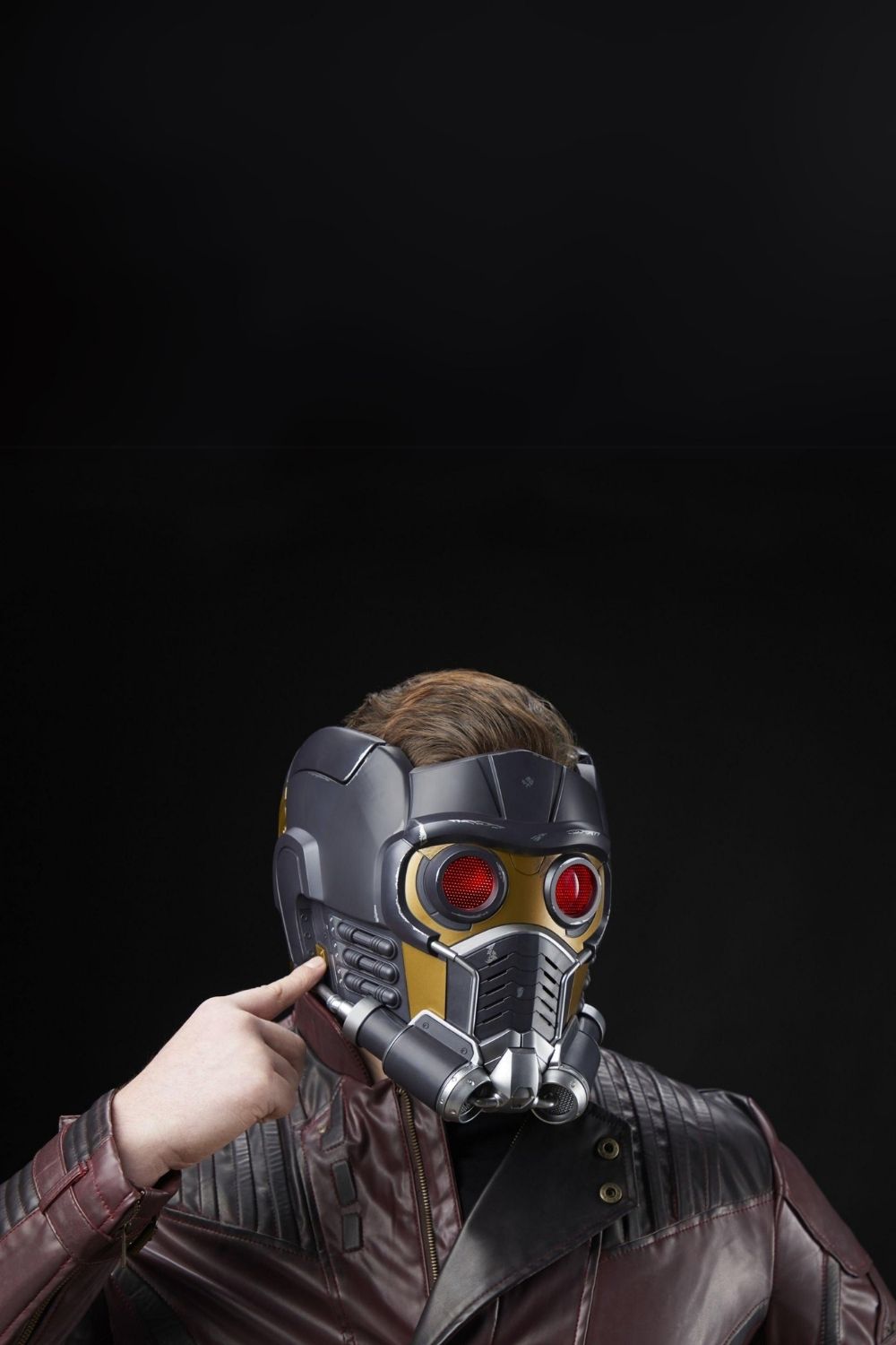 Hasbro-Guardians of the Galaxy - Marvel Legends Star-Lord Premium Electronic Helmet - Işık ve Ses Efektli Kask-Role-Play-7-Milagron.com