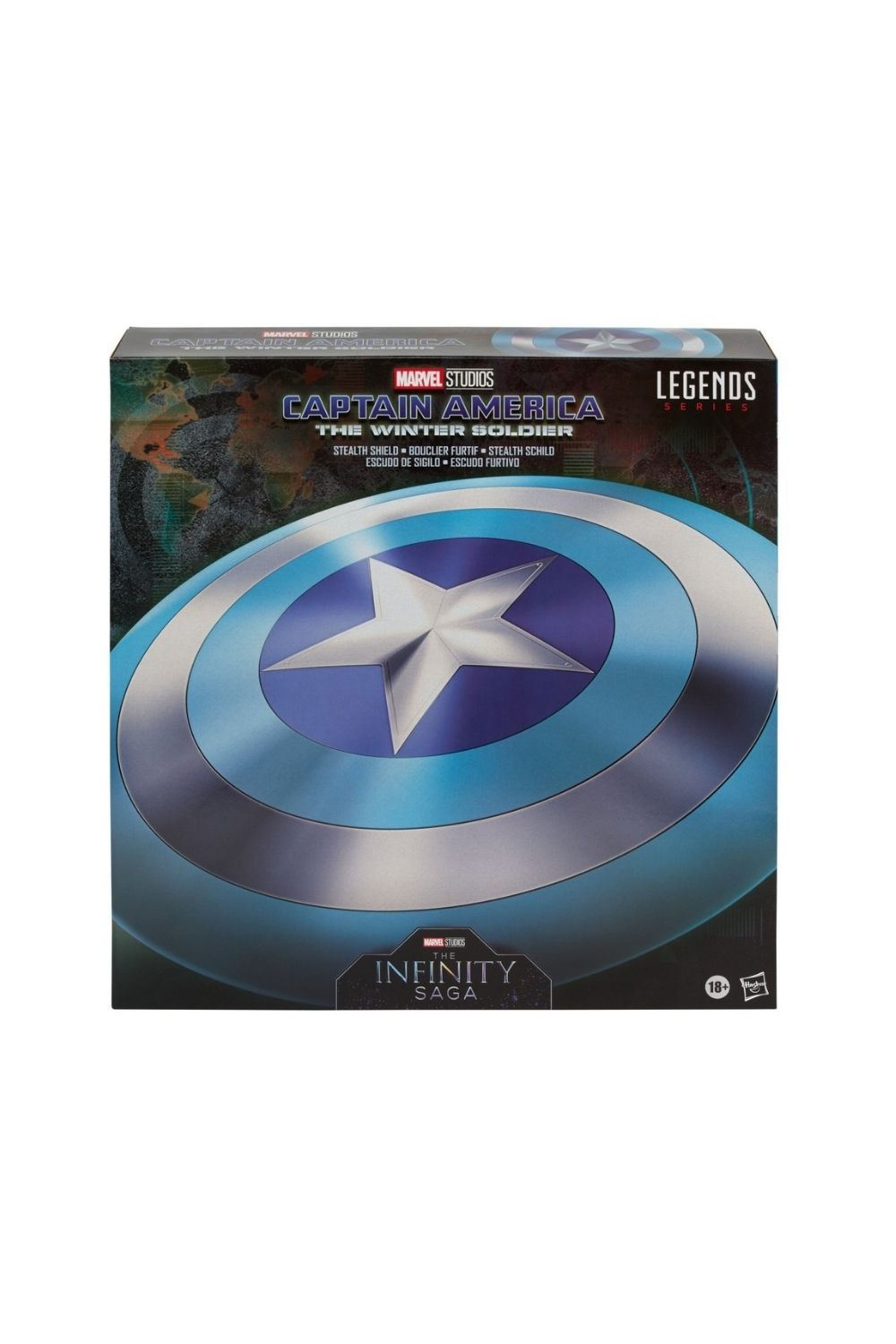 Hasbro-Marvel Legends Captain America Stealth Shield - Kalkan-Role-Play-4-Milagron.com