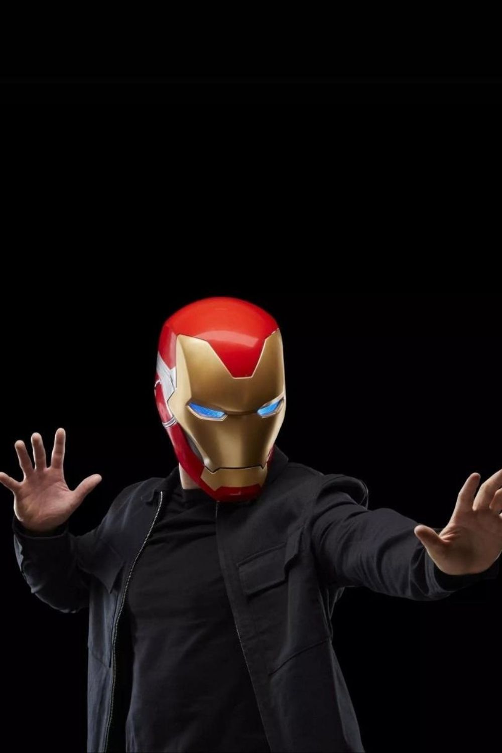 Hasbro-Marvel Legends Iron Man Mark Premium Elektronik Kask-Role-Play-7-Milagron.com