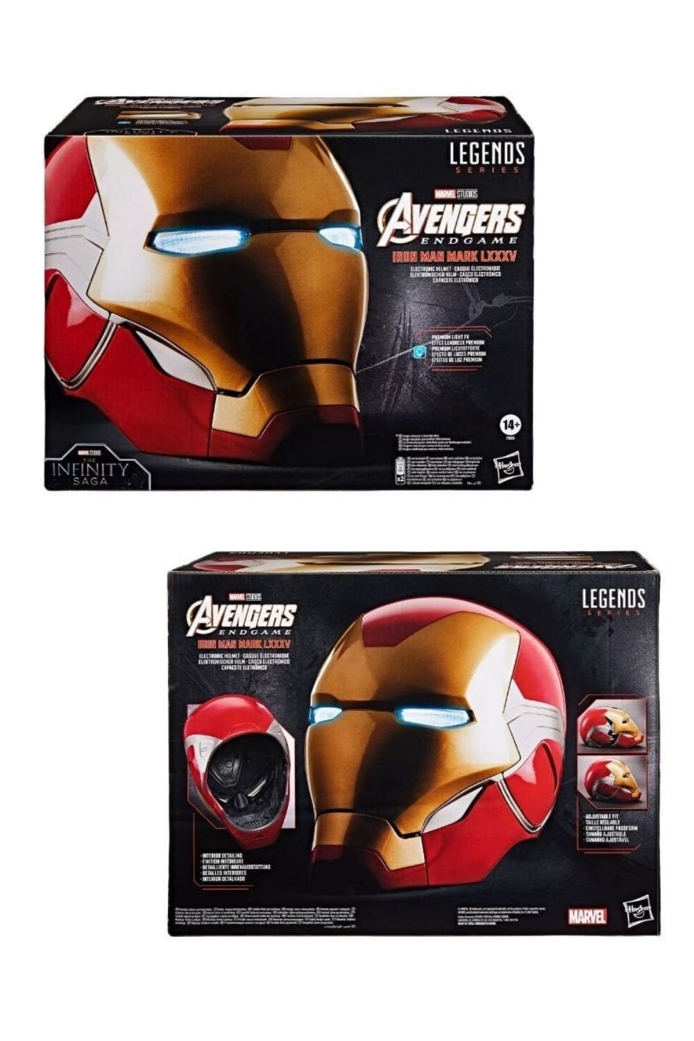 Hasbro-Marvel Legends Iron Man Mark Premium Elektronik Kask-Role-Play-8-Milagron.com