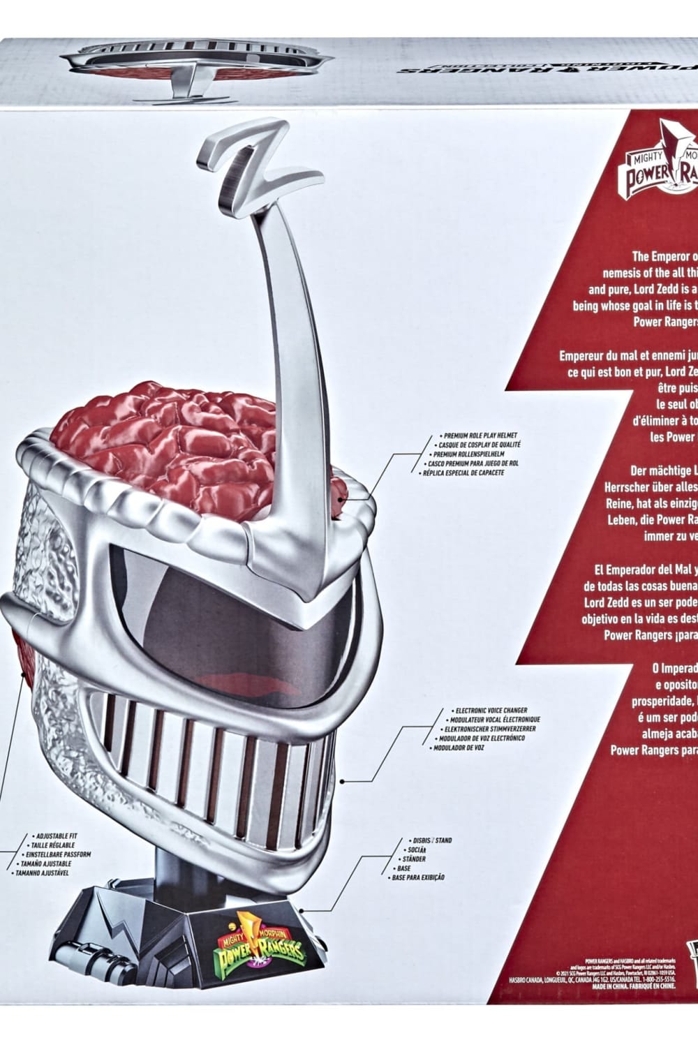 Hasbro-Power Rangers Lightning Collection Lord Zedd Elektronik Ses Dönüştürücülü Kask-Role-Play-4-Milagron.com