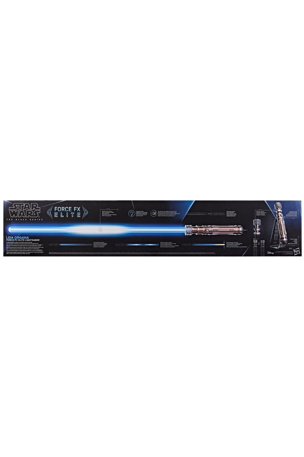 Hasbro-Star Wars The Black Series Leia Organa Force FX Elite Lightsaber-Role-Play-6-Milagron.com