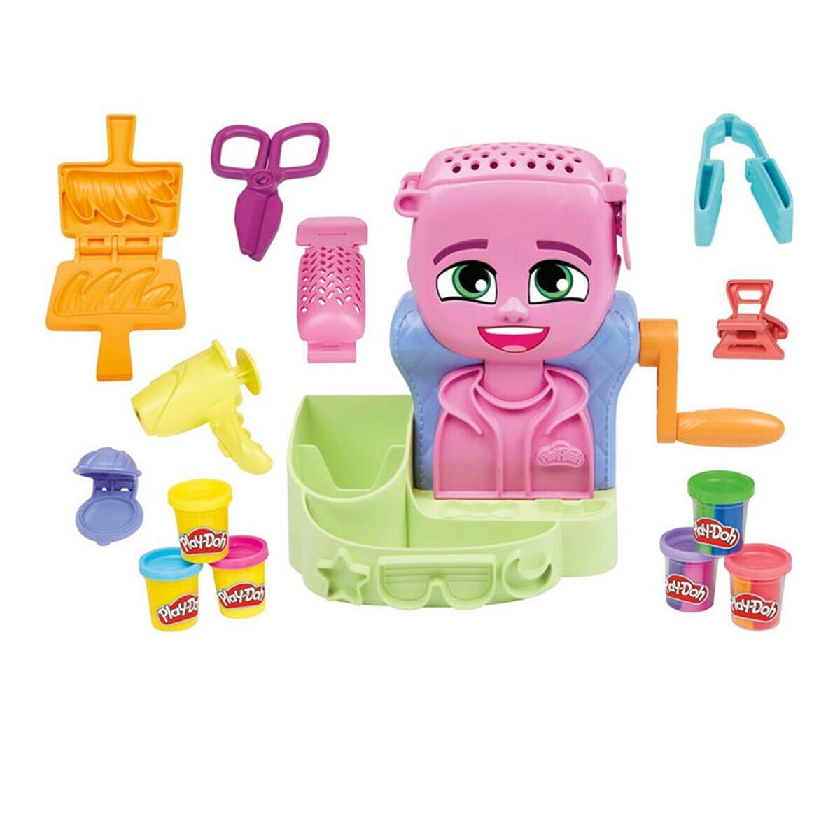 F8807 Play-Doh Renkli Kuaför Salonu+3 Yaş
