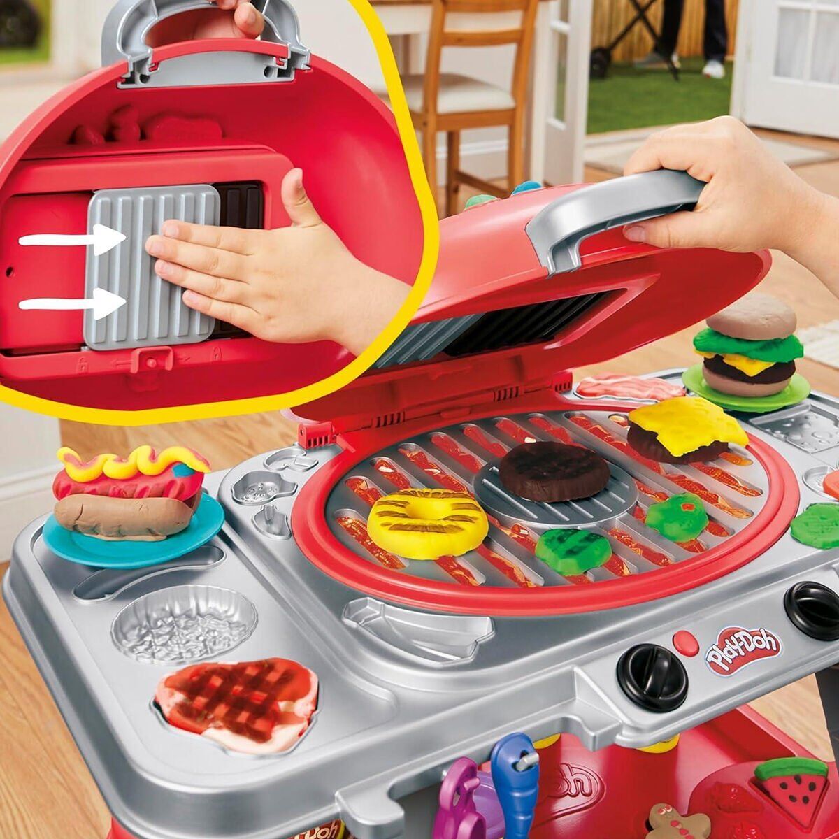 G0500 Play-Doh Cızırtılı Izgara Oyun Seti +3 Yaş