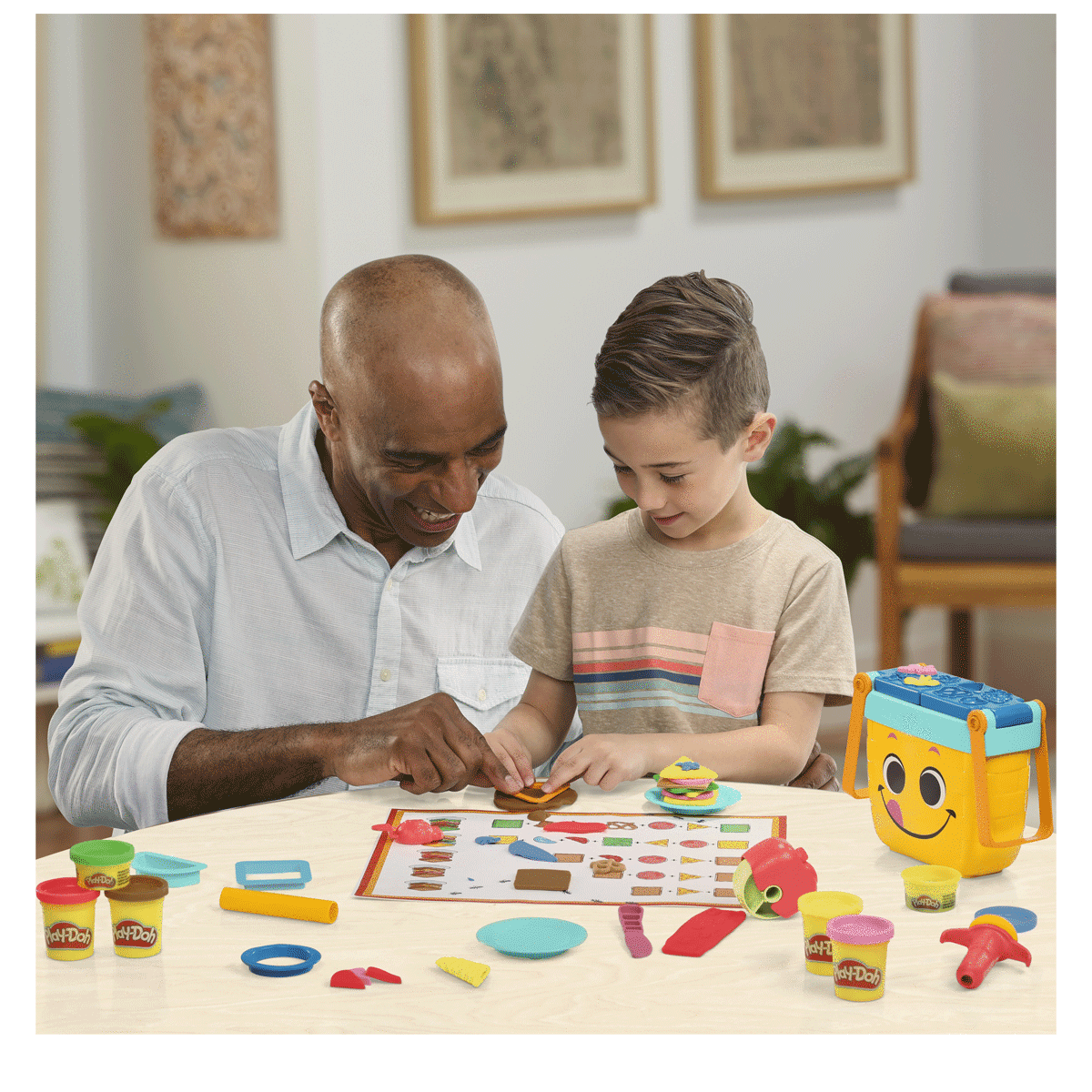 F6916 Play-Doh Piknik Şekilleri Başlangıç Seti +3 Yaş