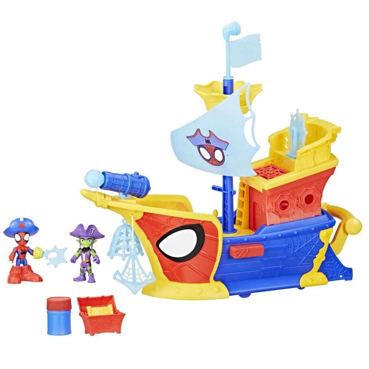G0666 Spidey Ve İNanılmaz Arkadaşları Webs Ahoy Bubble Ship +3 Yaş