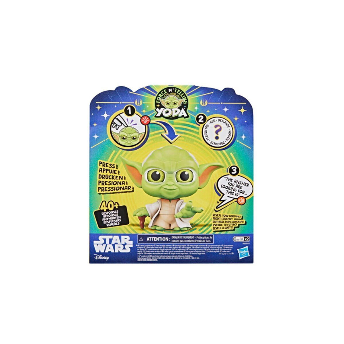 G0708 Star Wars Force N Telling Yoda +4 Yaş