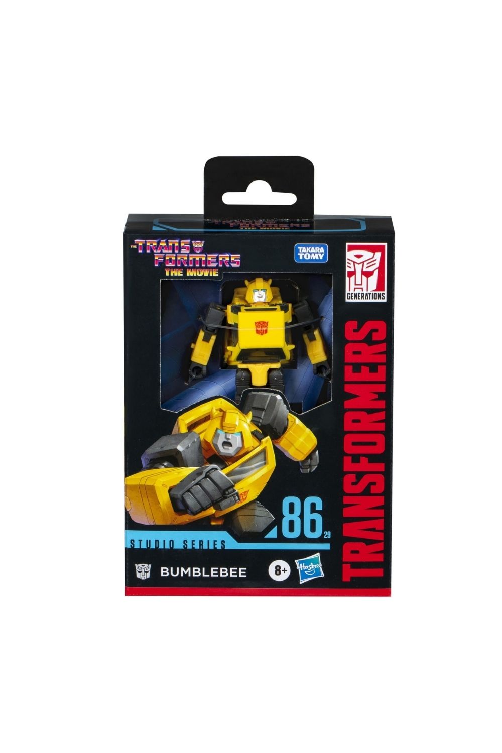 Hasbro-Transformers Studio Series Deluxe Bumblebee Transformers: The Movie Aksiyon Figürü-Figürler-5-Milagron.com