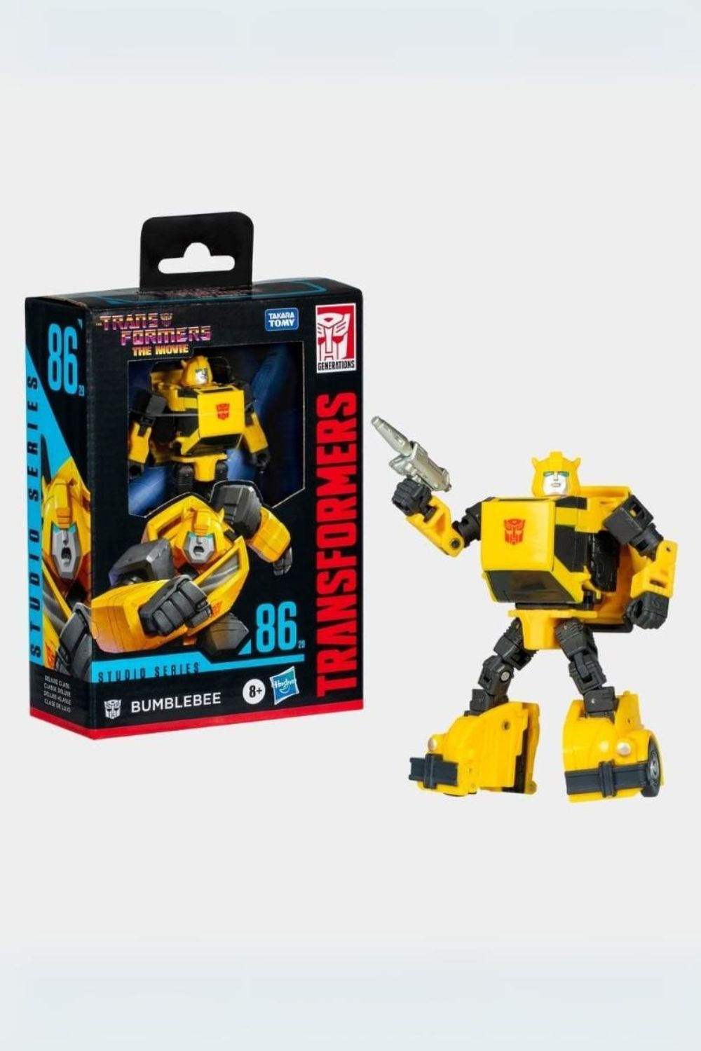 Hasbro-Transformers Studio Series Deluxe Bumblebee Transformers: The Movie Aksiyon Figürü-Figürler-7-Milagron.com
