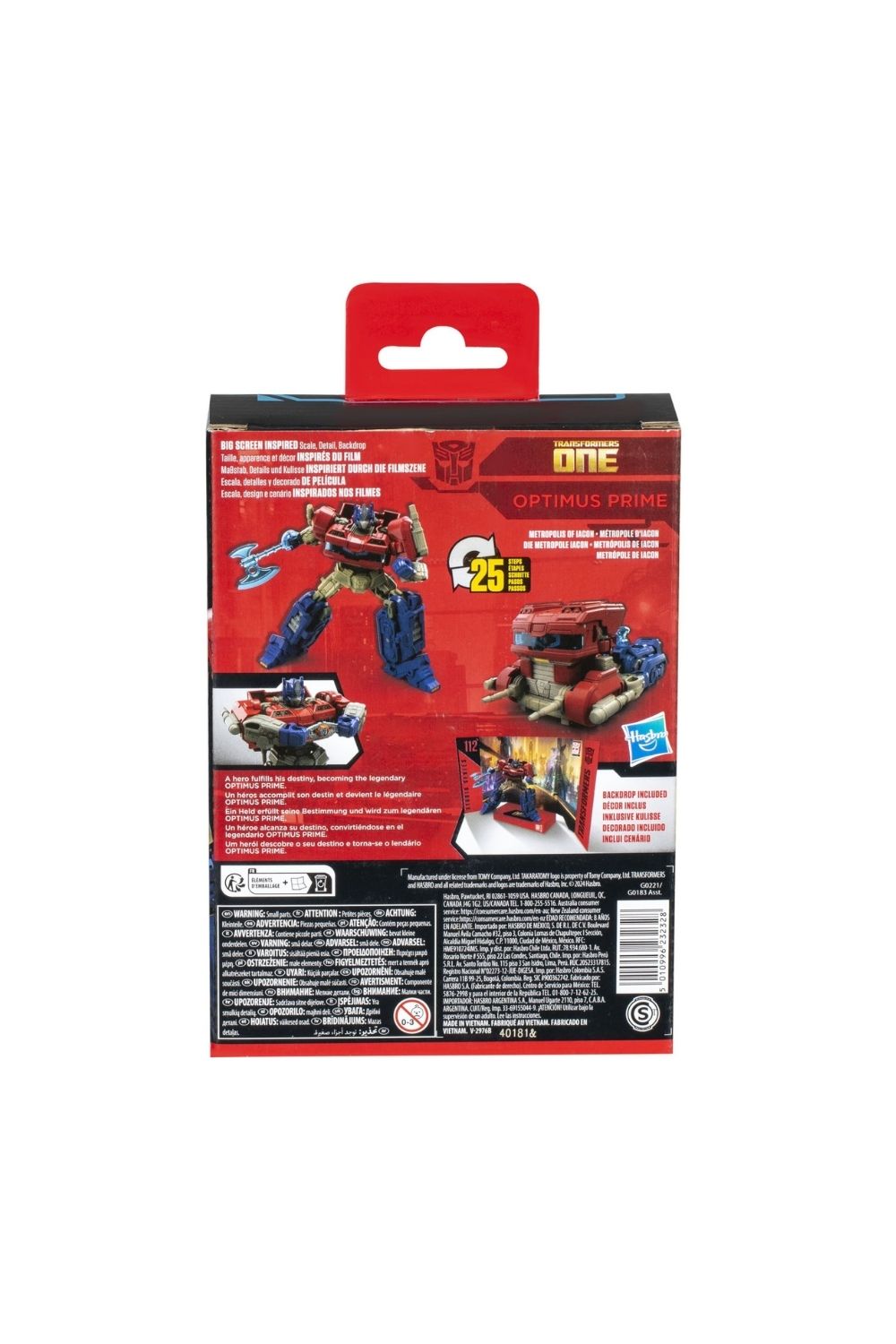 Hasbro-Transformers Studio Series Deluxe Optimus Prime Transformers: One Aksiyon Figürü-Figürler-6-Milagron.com