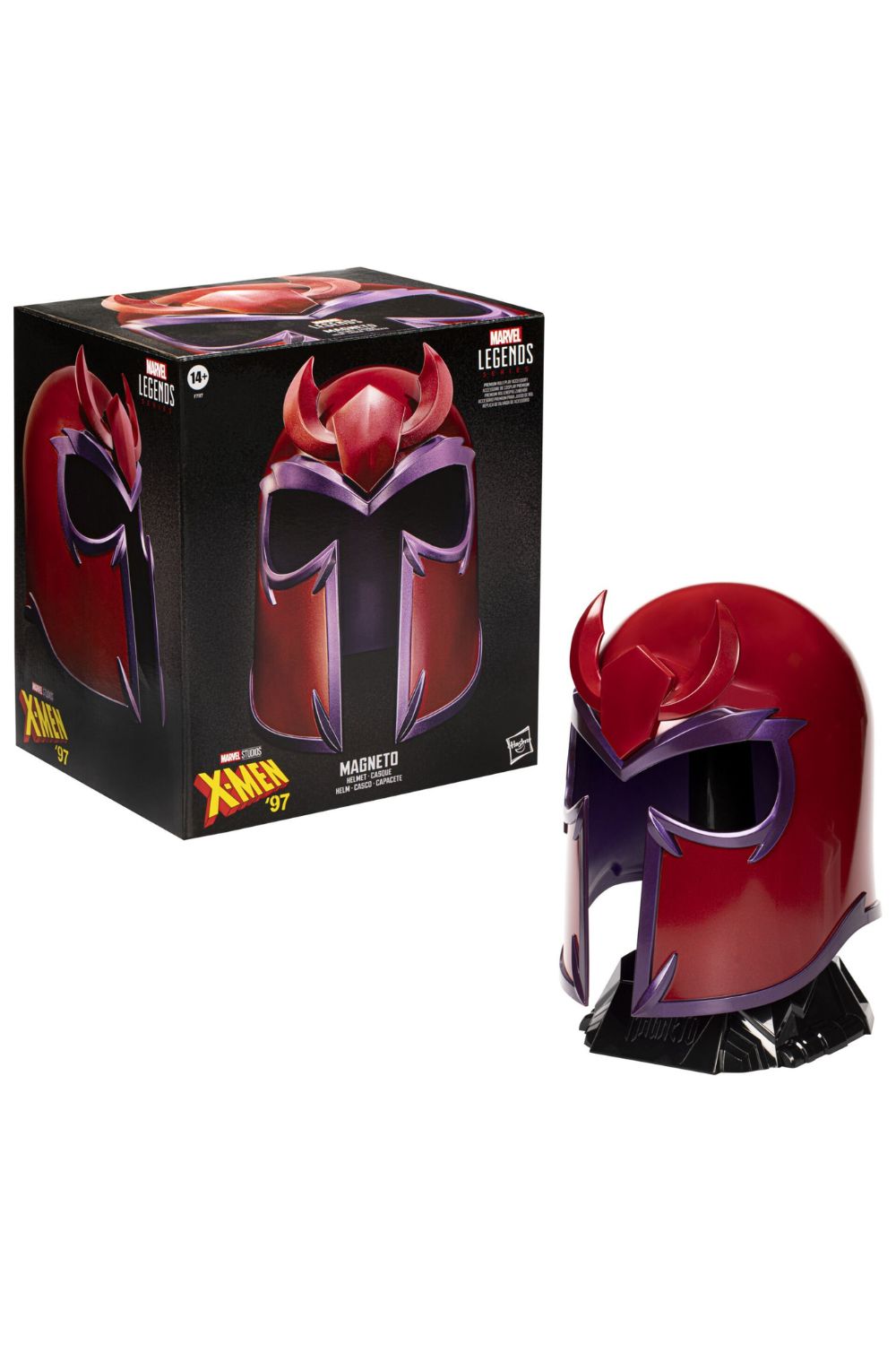 Hasbro-X-Men ‘97 - Marvel Legends Magneto Premium Helmet - Kask-Role-Play-2-Milagron.com