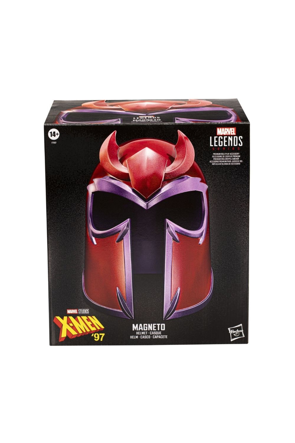 Hasbro-X-Men ‘97 - Marvel Legends Magneto Premium Helmet - Kask-Role-Play-3-Milagron.com