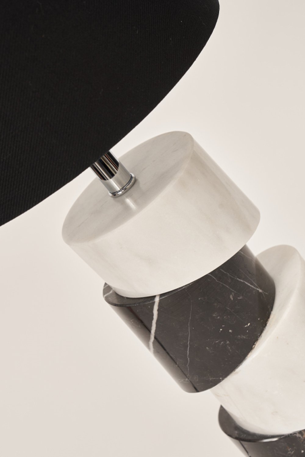 Haus 34-Crimp Mix Mermer Abajur-Abajur-3-Milagron.com