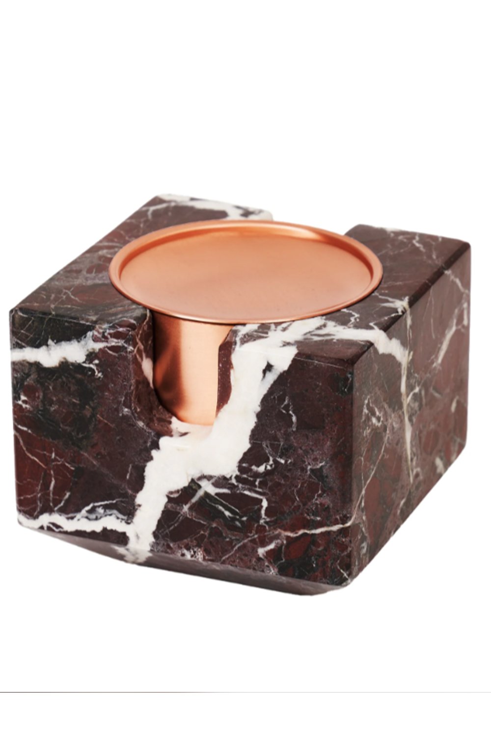 Haus 34-Glow Ela Bakır Mermer Mumluk-Mumluk & Şamdan-1-Milagron.com