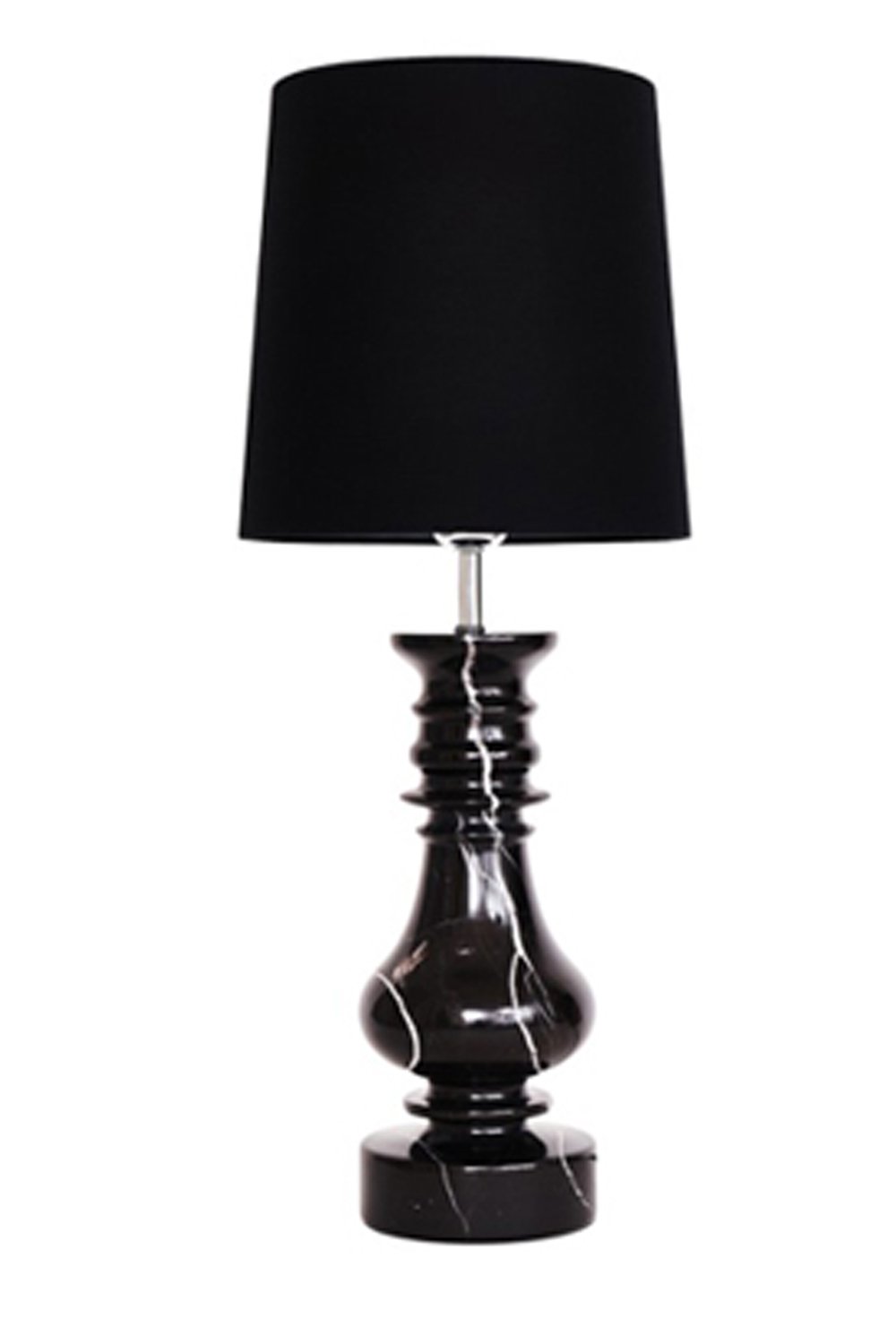 Haus 34-Noir Toro Mermer Abajur-Abajur-1-Milagron.com