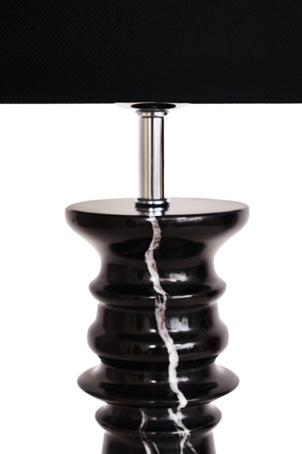 Haus 34-Noir Toro Mermer Abajur-Abajur-2-Milagron.com