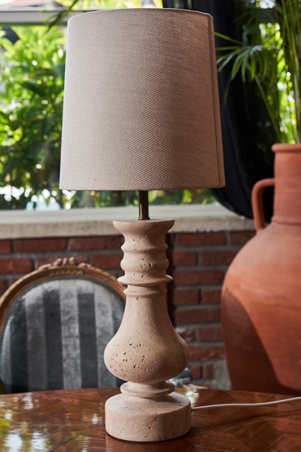 Haus 34-Noir Vertino Mermer Abajur-Abajur-5-Milagron.com