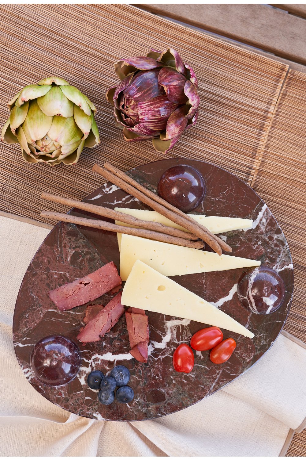 Haus34-Oppal Ela Plate Mermer Sunumluk-Sunum Aksesuarları-7-Milagron.com