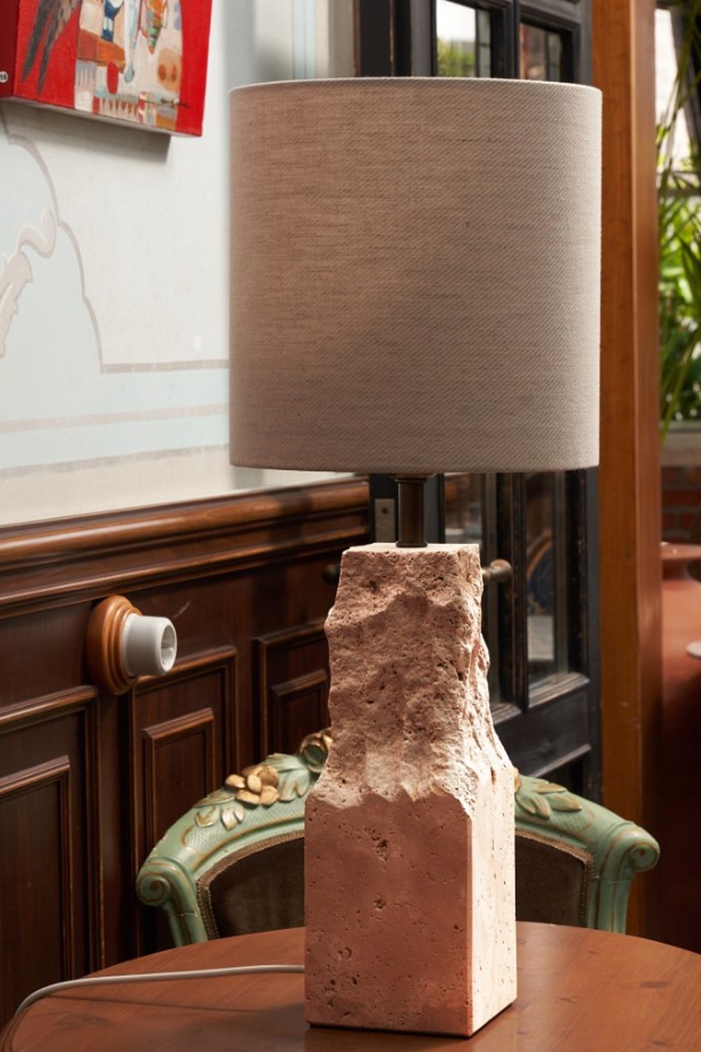 Haus 34-Quad Vertino Mermer Abajur-Abajur-6-Milagron.com