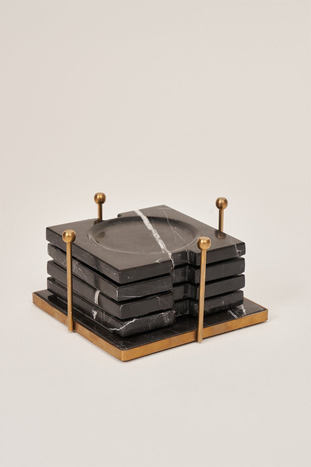 Haus 34-Timeless Toro Mermer Bardak Altığı-Bardak Altlığı-2-Milagron.com