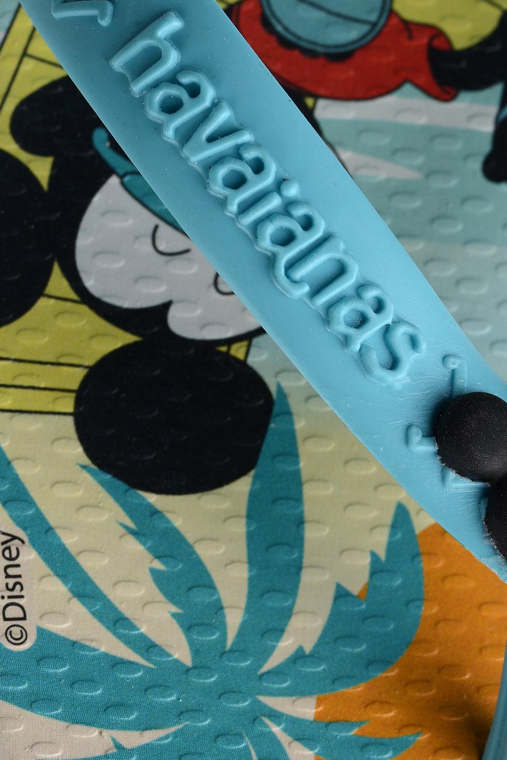 Havaianas-Baby Disney Classic Beige Straw/Blue-Sandalet & Terlik-4-Milagron.com