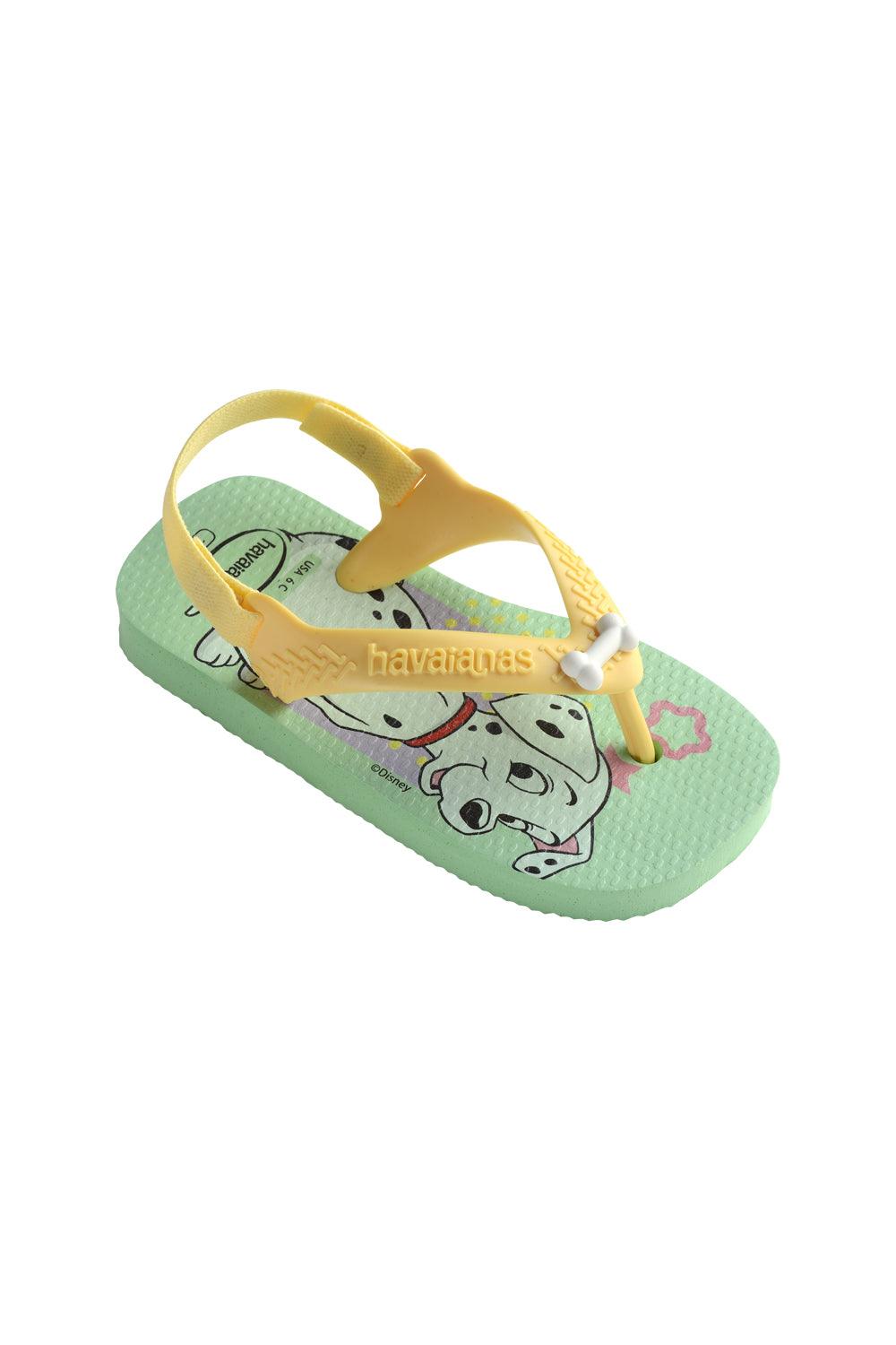 Havaianas-Baby Disney Classic Green Garden-Sandalet & Terlik-2-Milagron.com
