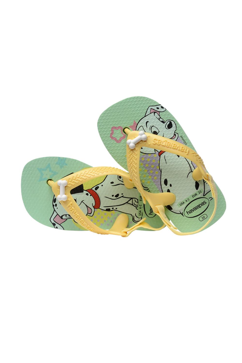 Havaianas-Baby Disney Classic Green Garden-Sandalet & Terlik-4-Milagron.com