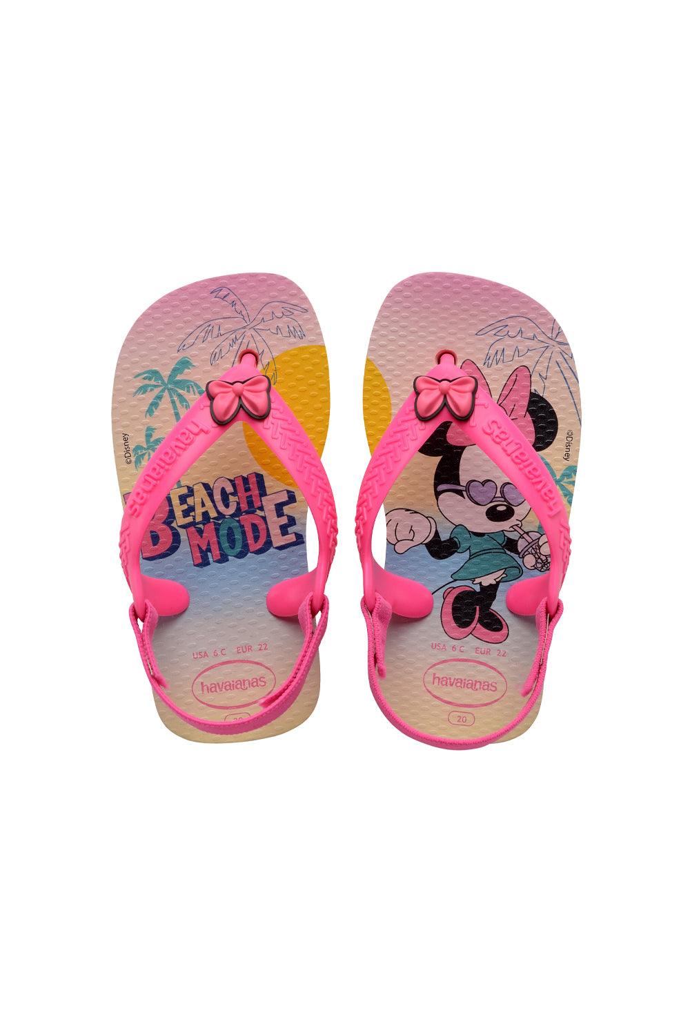 Havaianas-Baby Disney Classic Pink-Sandalet & Terlik-1-Milagron.com