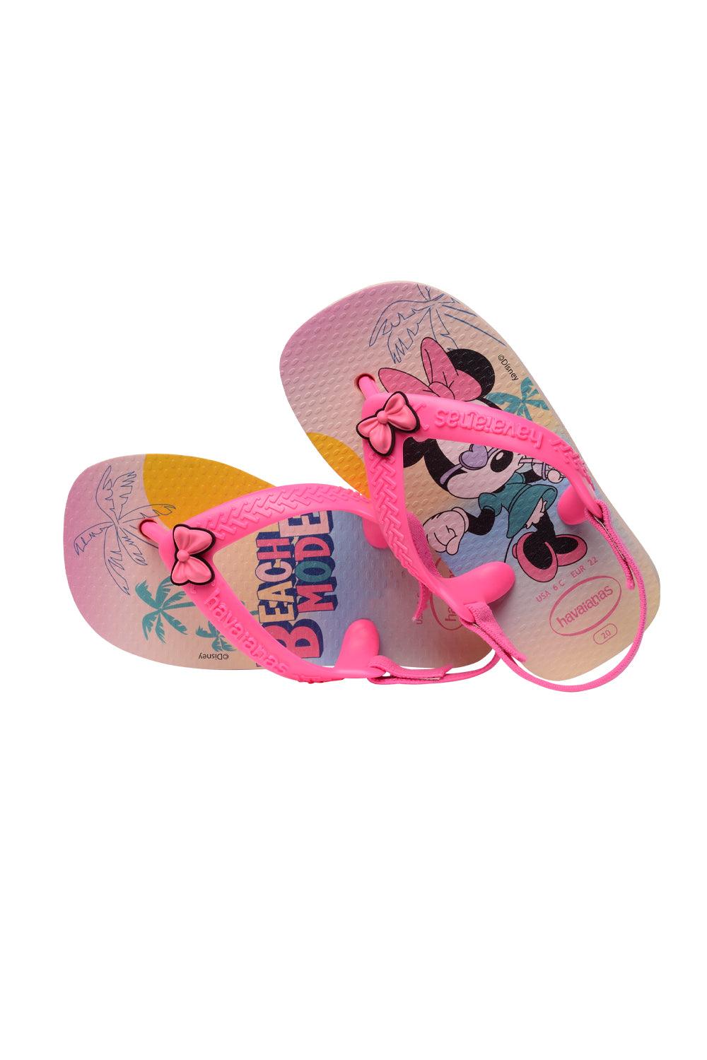 Havaianas-Baby Disney Classic Pink-Sandalet & Terlik-4-Milagron.com