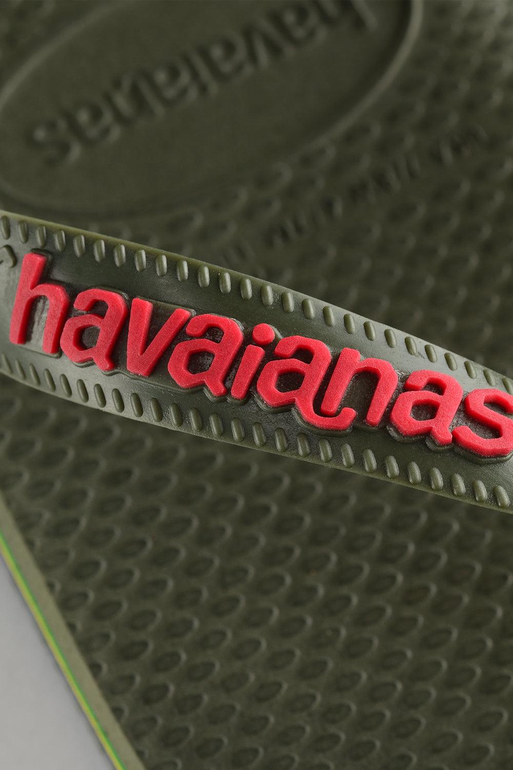 Havaianas-Brasil Steel Green-Sandalet & Terlik-5-Milagron.com