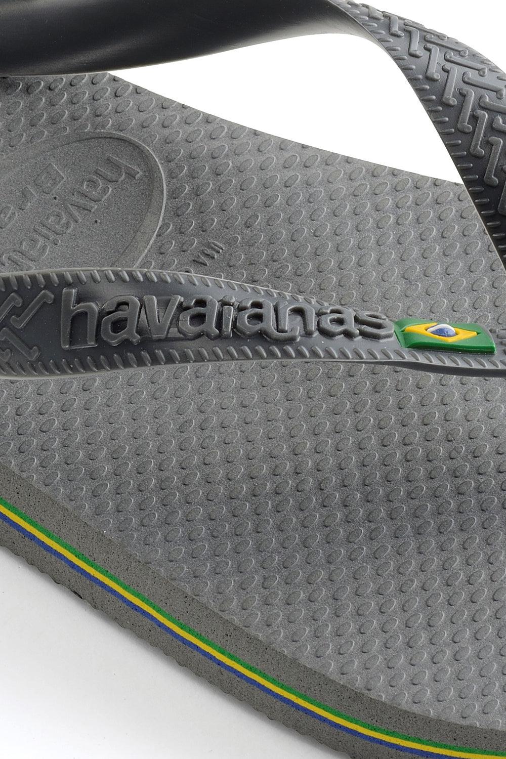 Havaianas-Brasil Steel Grey-Sandalet & Terlik-5-Milagron.com