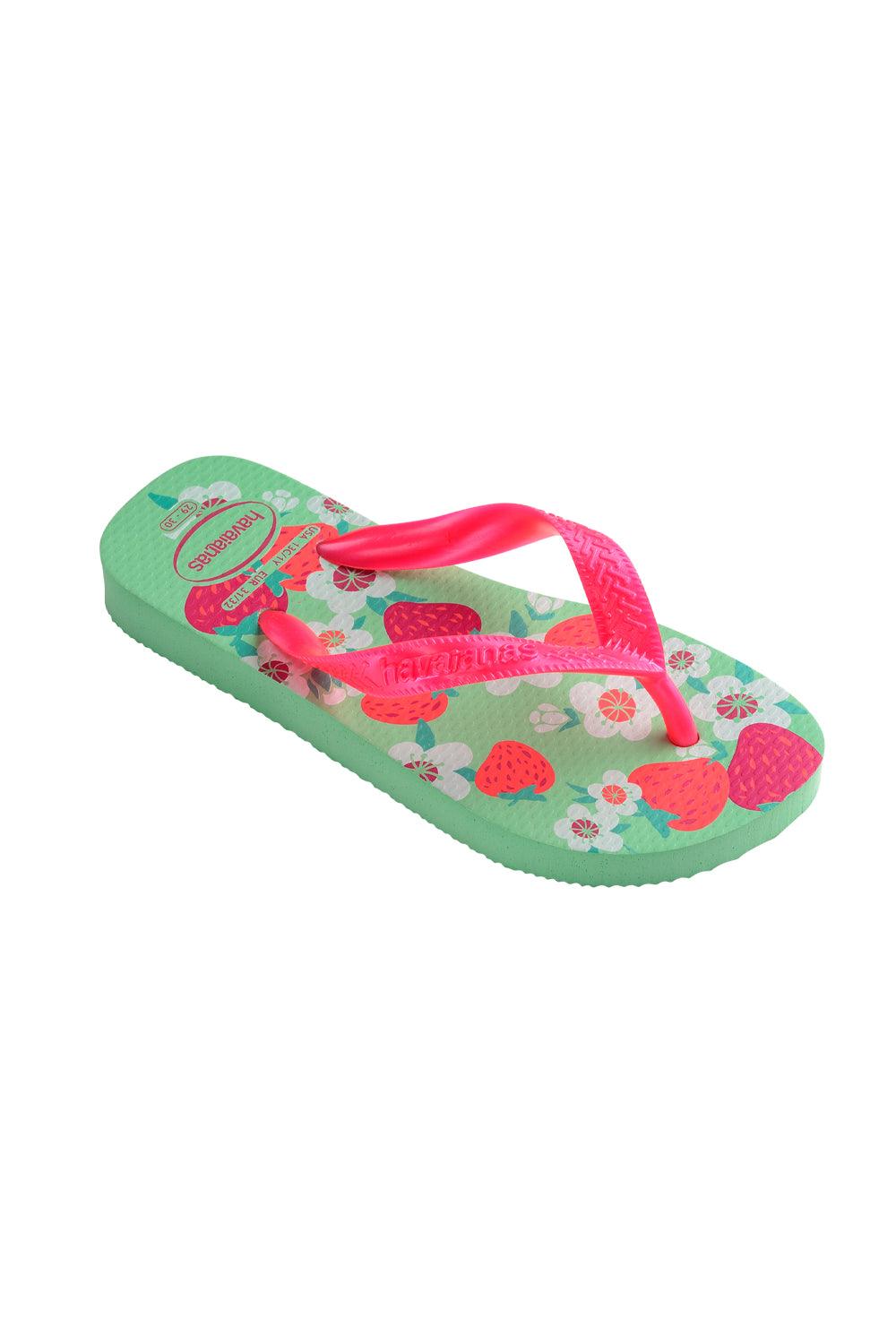 Havaianas-Kids Flores Green Garden-Sandalet & Terlik-2-Milagron.com