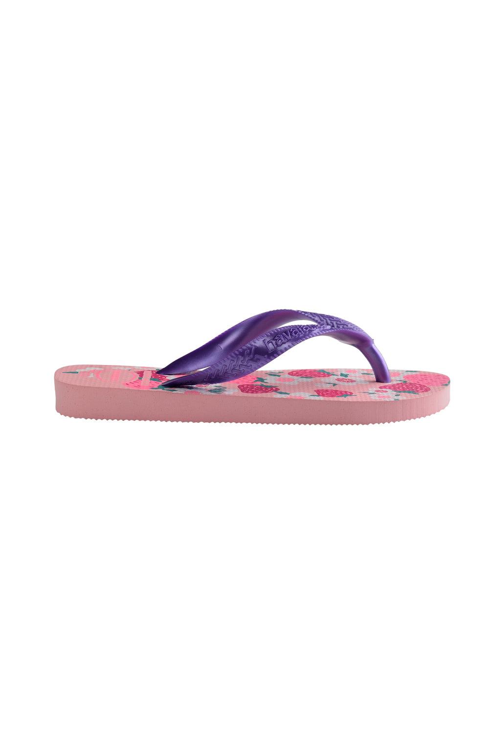 Havaianas-Kids Flores Macaron Pink-Sandalet & Terlik-3-Milagron.com