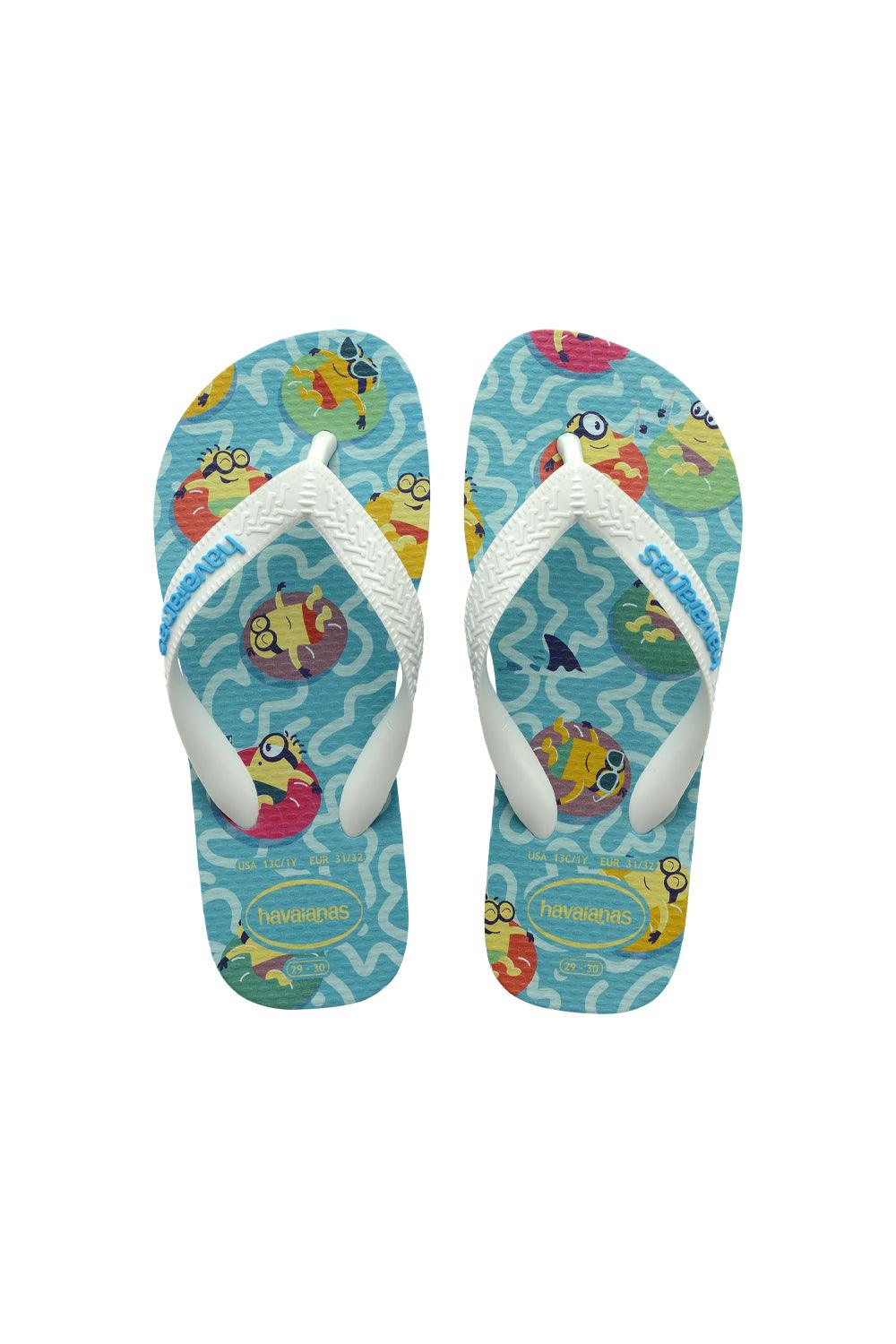 Havaianas-Kids Minions Blue/White-Sandalet & Terlik-1-Milagron.com
