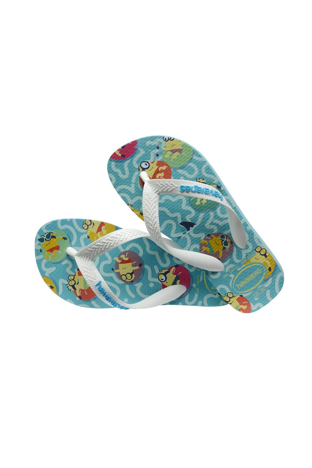 Havaianas-Kids Minions Blue/White-Sandalet & Terlik-4-Milagron.com