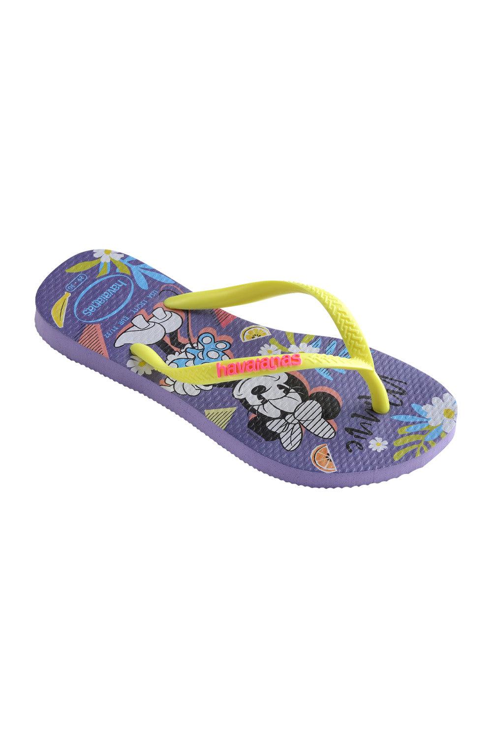 Havaianas-Kids Slim Disney Cool Purple Paisley-Sandalet & Terlik-2-Milagron.com