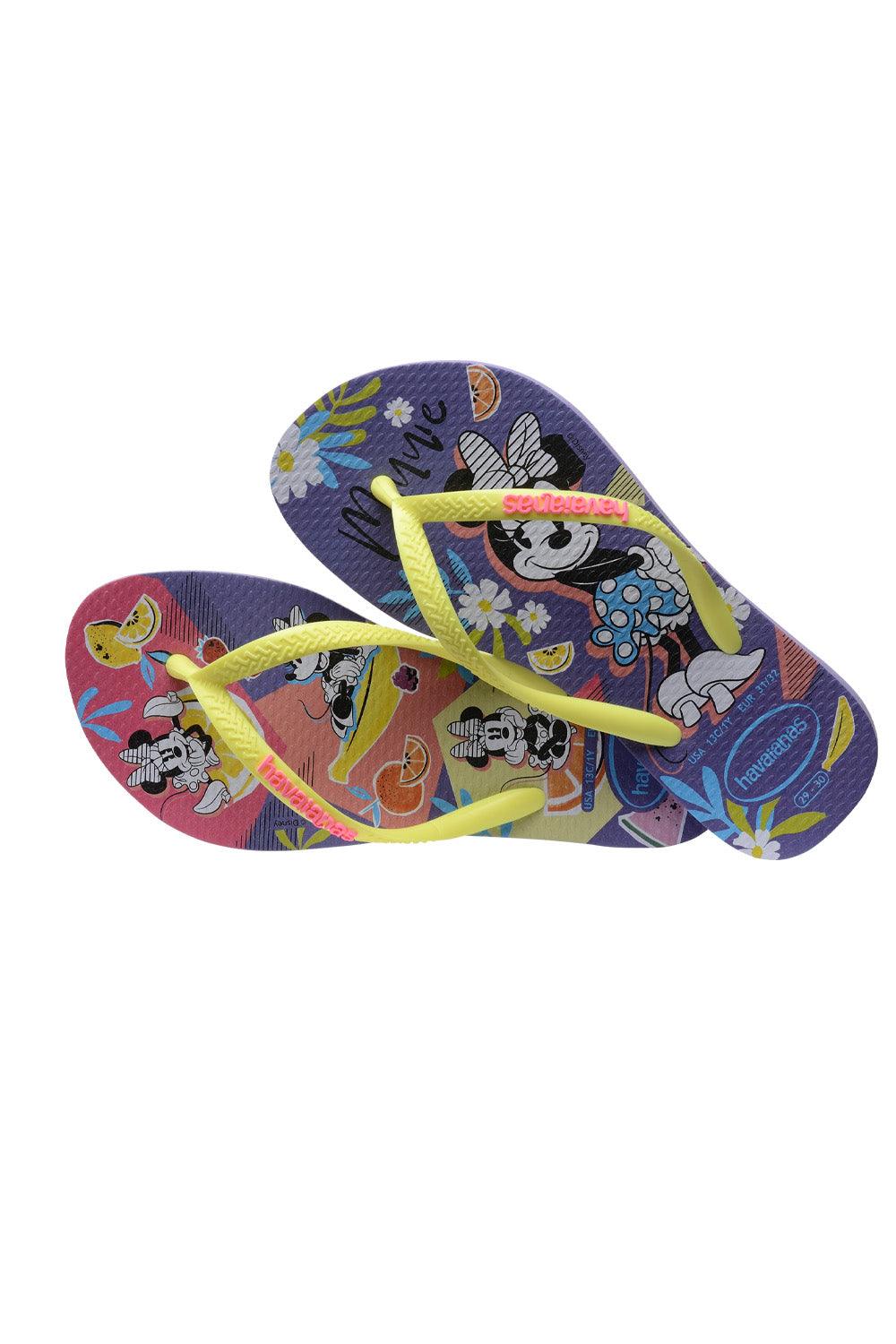 Havaianas-Kids Slim Disney Cool Purple Paisley-Sandalet & Terlik-4-Milagron.com