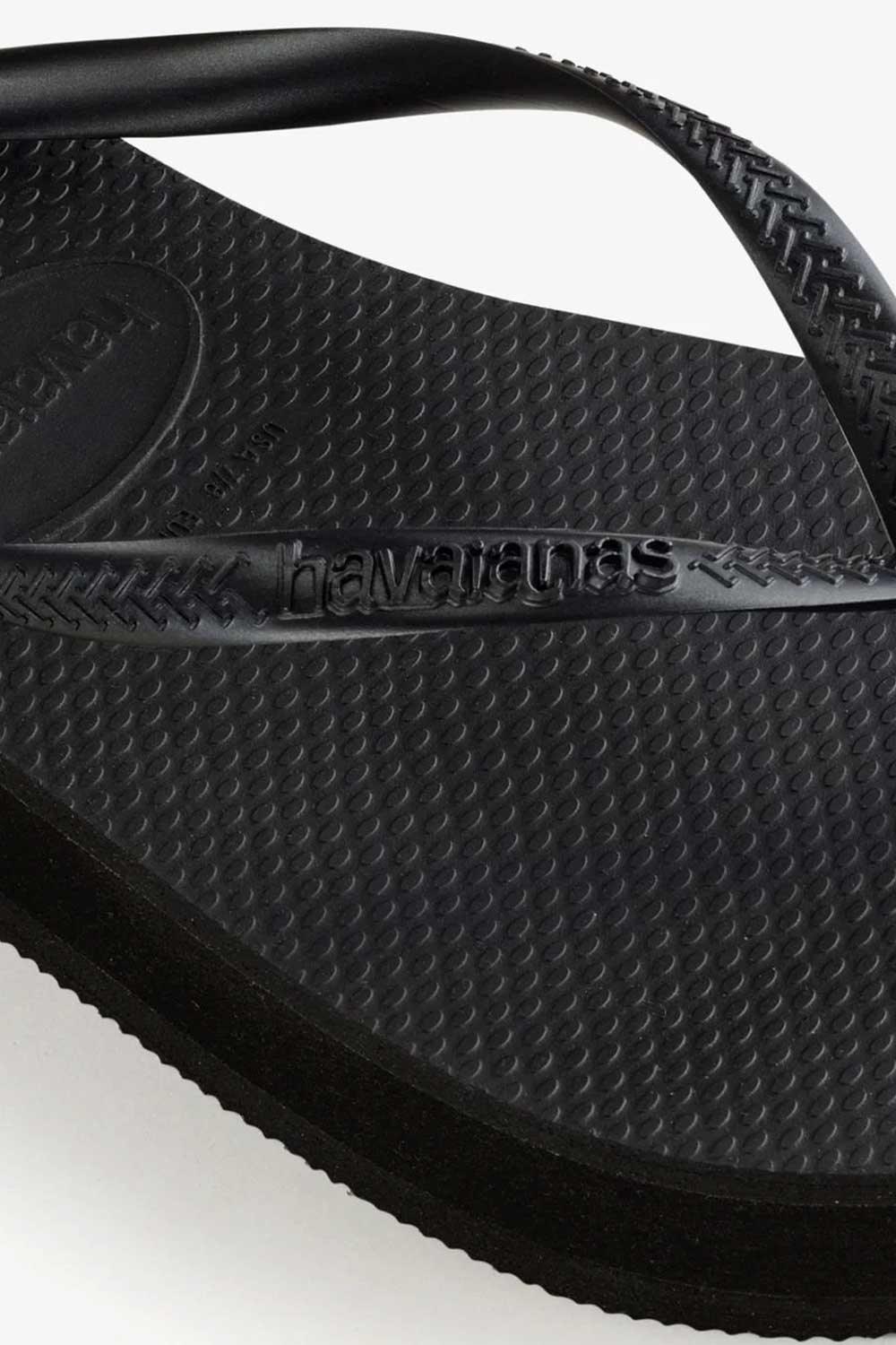 Havaianas-Slim Flatform Black-Sandalet & Terlik-3-Milagron.com
