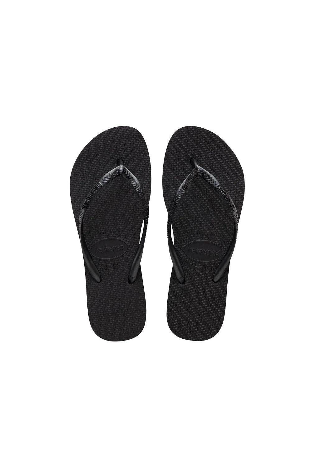Havaianas-Slim Flatform Black-Sandalet & Terlik-4-Milagron.com