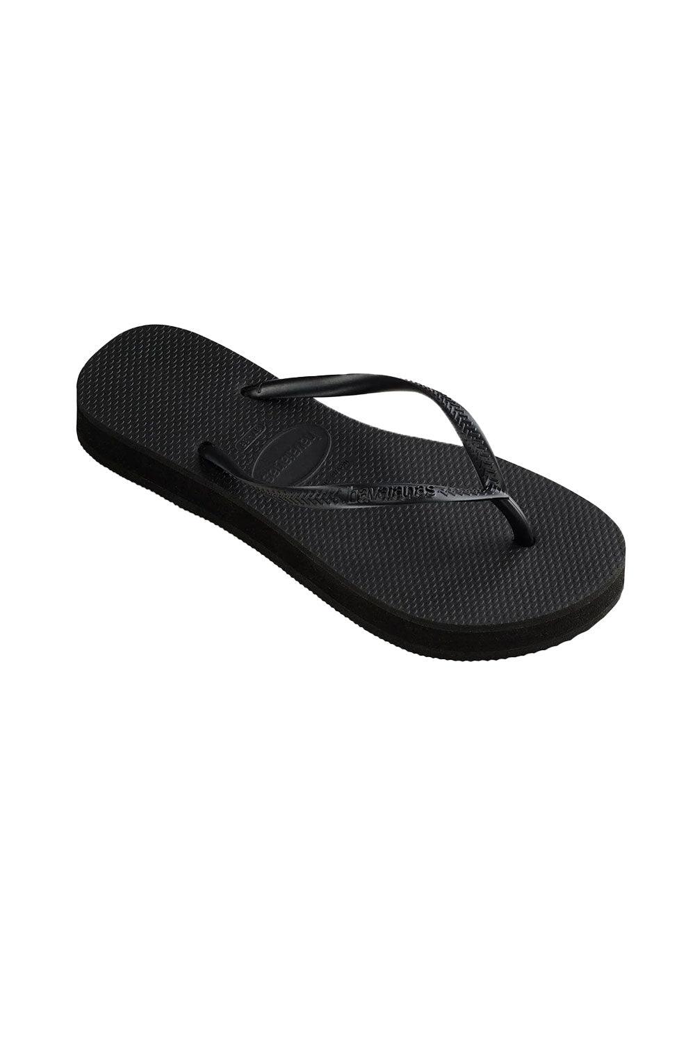 Havaianas-Slim Flatform Black-Sandalet & Terlik-5-Milagron.com