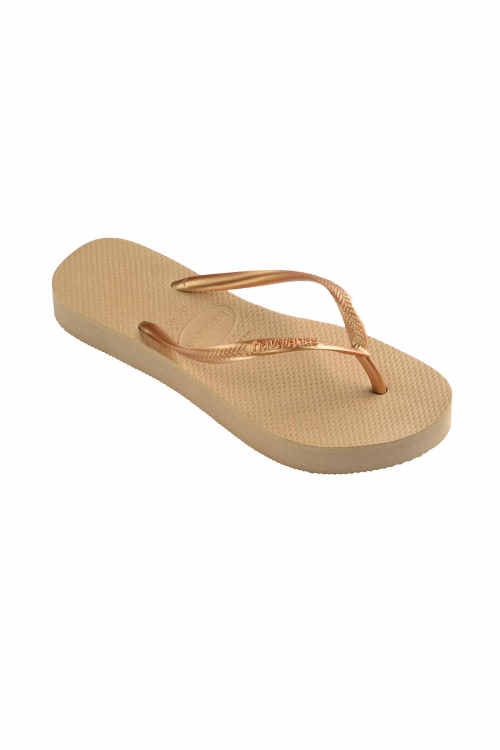 Havaianas-Slim Flatform Golden-Sandalet & Terlik-3-Milagron.com