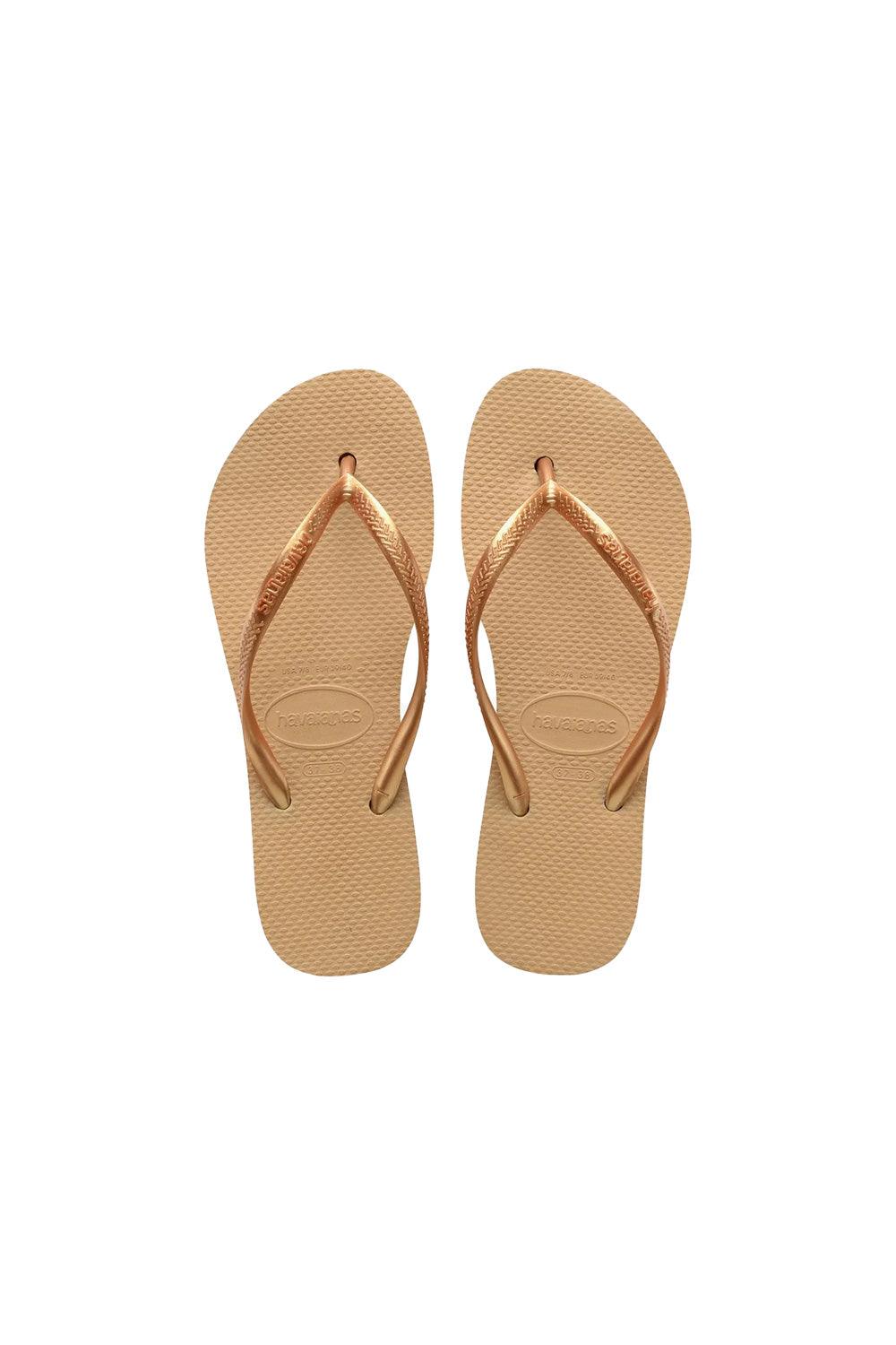 Havaianas-Slim Flatform Golden-Sandalet & Terlik-4-Milagron.com