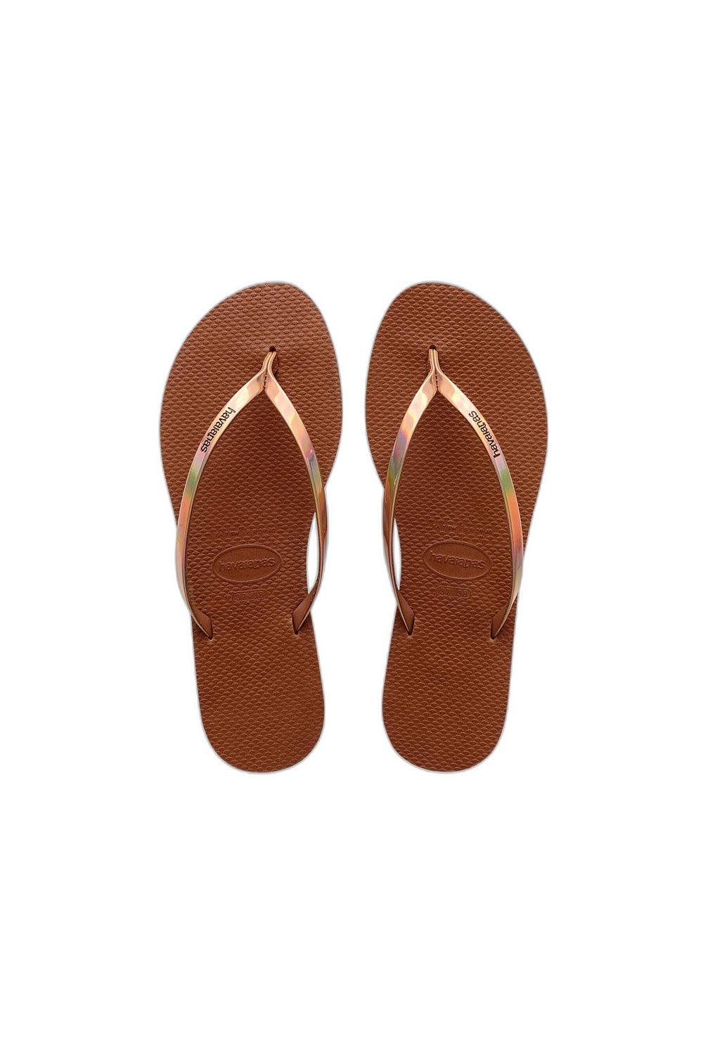 Havaianas-You Metallic Rust-Sandalet & Terlik-2-Milagron.com