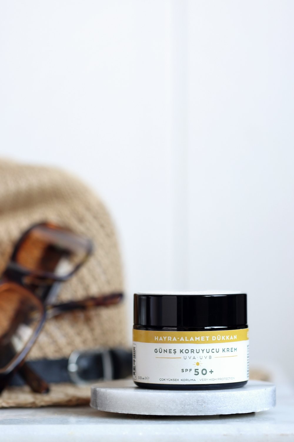 Hayra Alamet Dükkan-50spf+ Güneş Koruyucu Krem-Güneş Koruyucu-1-Milagron.com