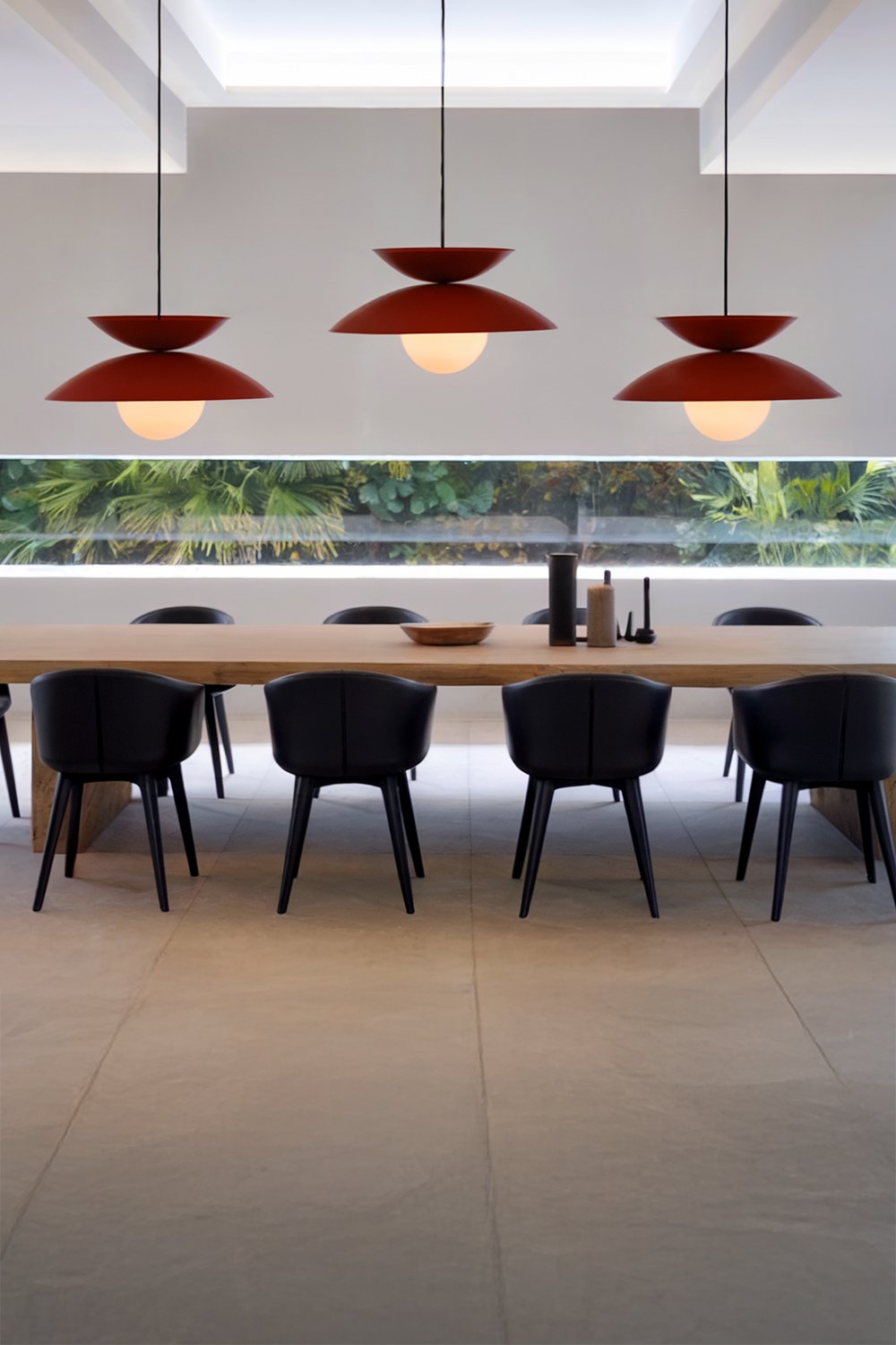 Heirloom-Luna Kırmızı Sarkıt Lamba-Avize-5-Milagron.com