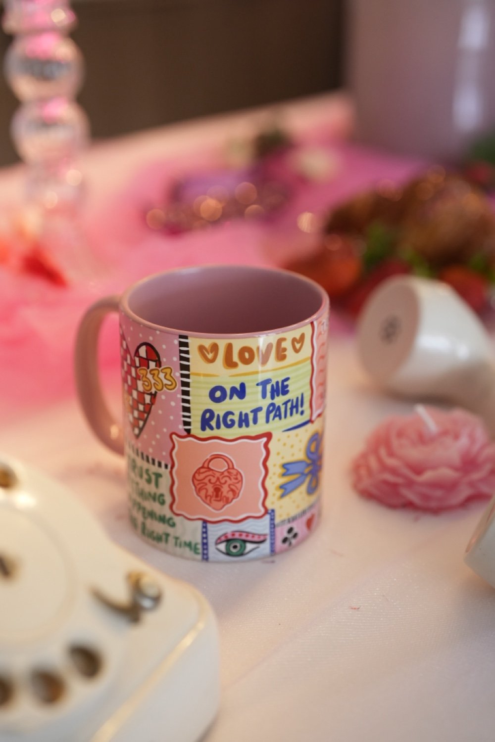 Hello Melody-333 Love Kupa-Bardak-1-Milagron.com