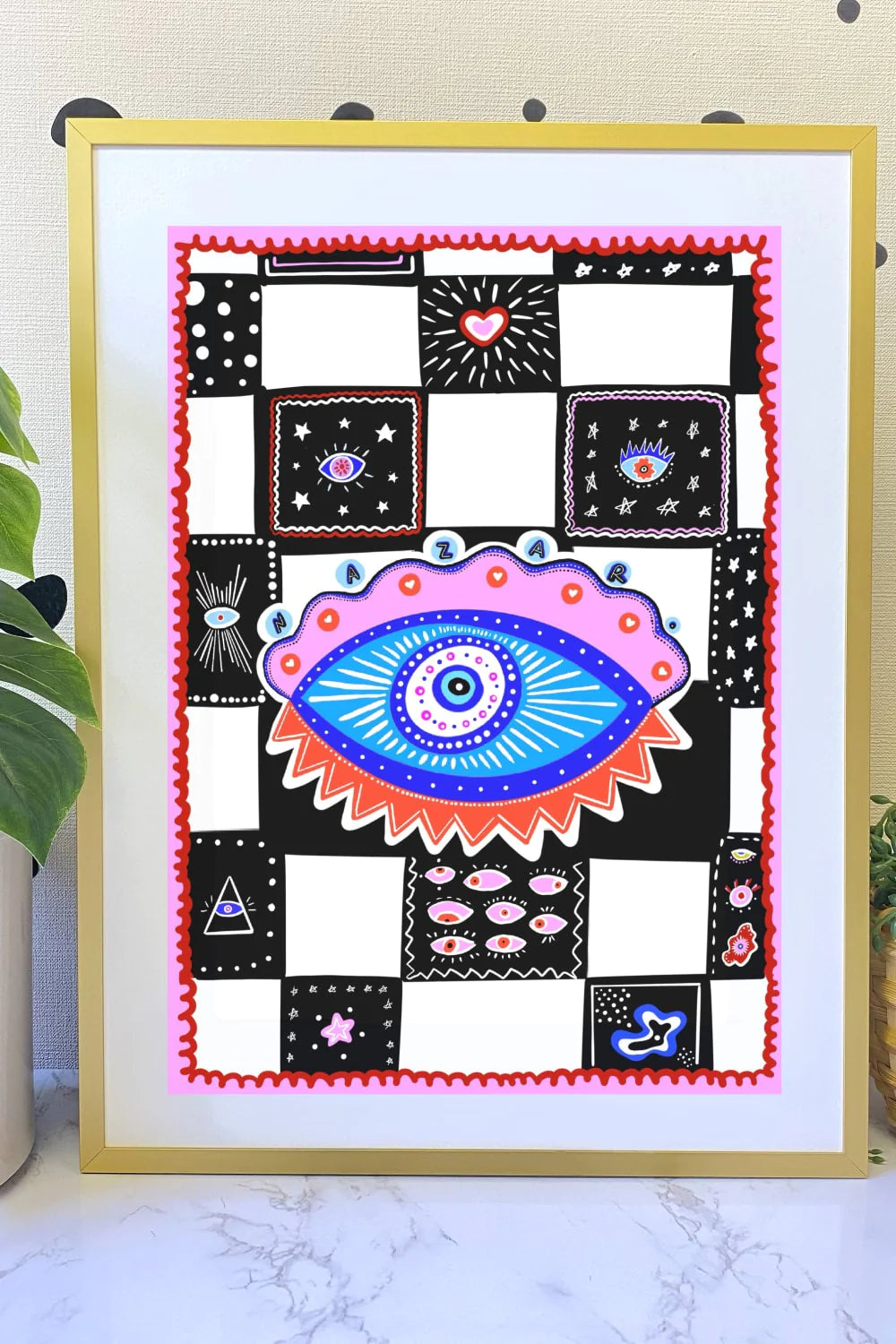 Hello Melody-Alice Nazar Baskı-Tablo-3-Milagron.com