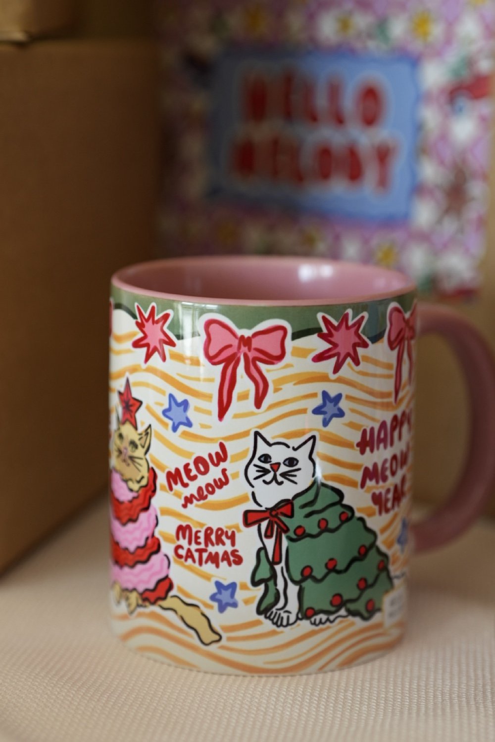 Hello Melody-Catmas Kupa-Bardak-2-Milagron.com